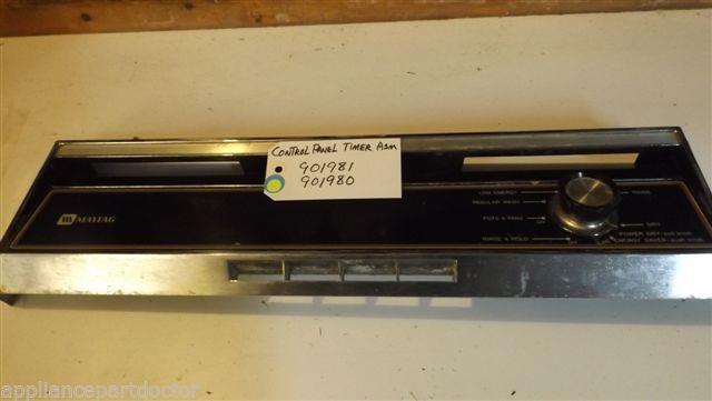 MAYTAG DISHWASHER 901981 901980 Control Panel Timer assembly ( scuff marks) MAYTAG DISHWASHER 901981 901980 Control Panel Timer assembly ( scuff marks)